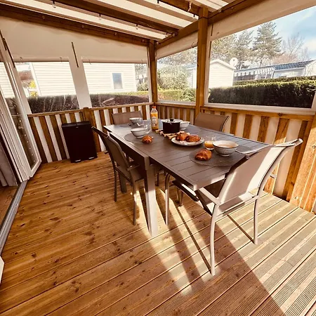 Les Charmettes Mobilhome 2 Ch Climatise - Terrasse Totalement Abritee - Locsweethome * Les Mathes