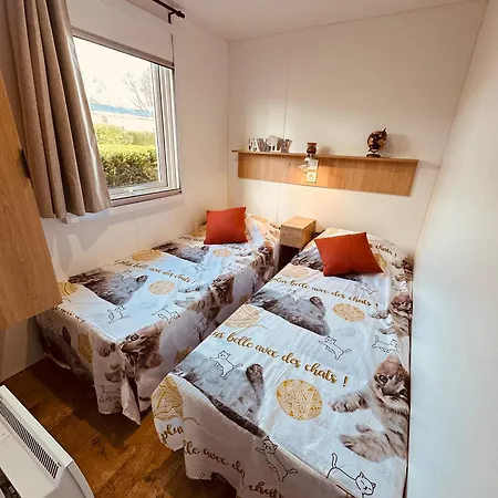 Les Charmettes Mobilhome 2 Ch Climatise - Terrasse Totalement Abritee - Locsweethome Chalet