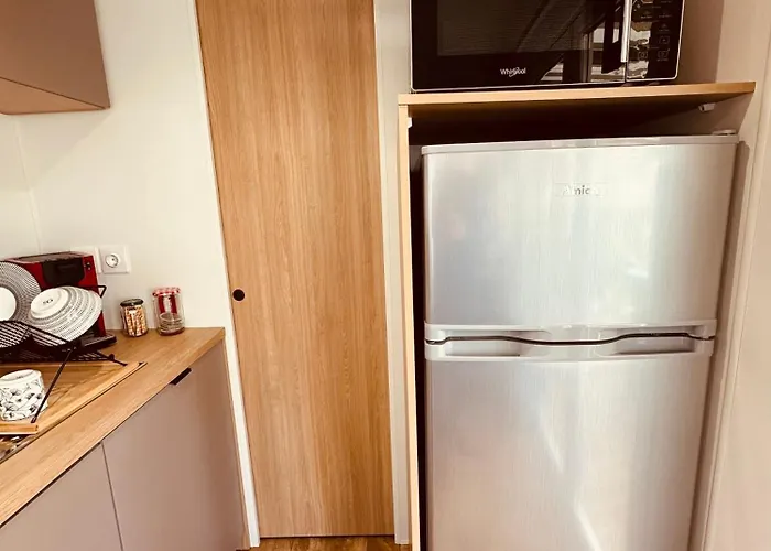 Les Charmettes Mobilhome 2 Ch Climatisé - Terrasse Totalement Abritée - Locsweethome Chalet