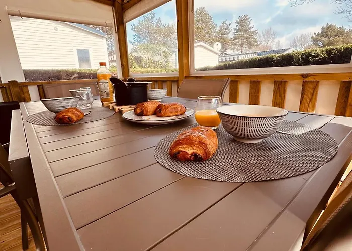 Les Charmettes Mobilhome 2 Ch Climatisé - Terrasse Totalement Abritée - Locsweethome