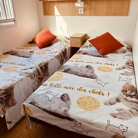 Chalet Les Charmettes Mobilhome 2 Ch Climatise - Terrasse Totalement Abritee - Locsweethome